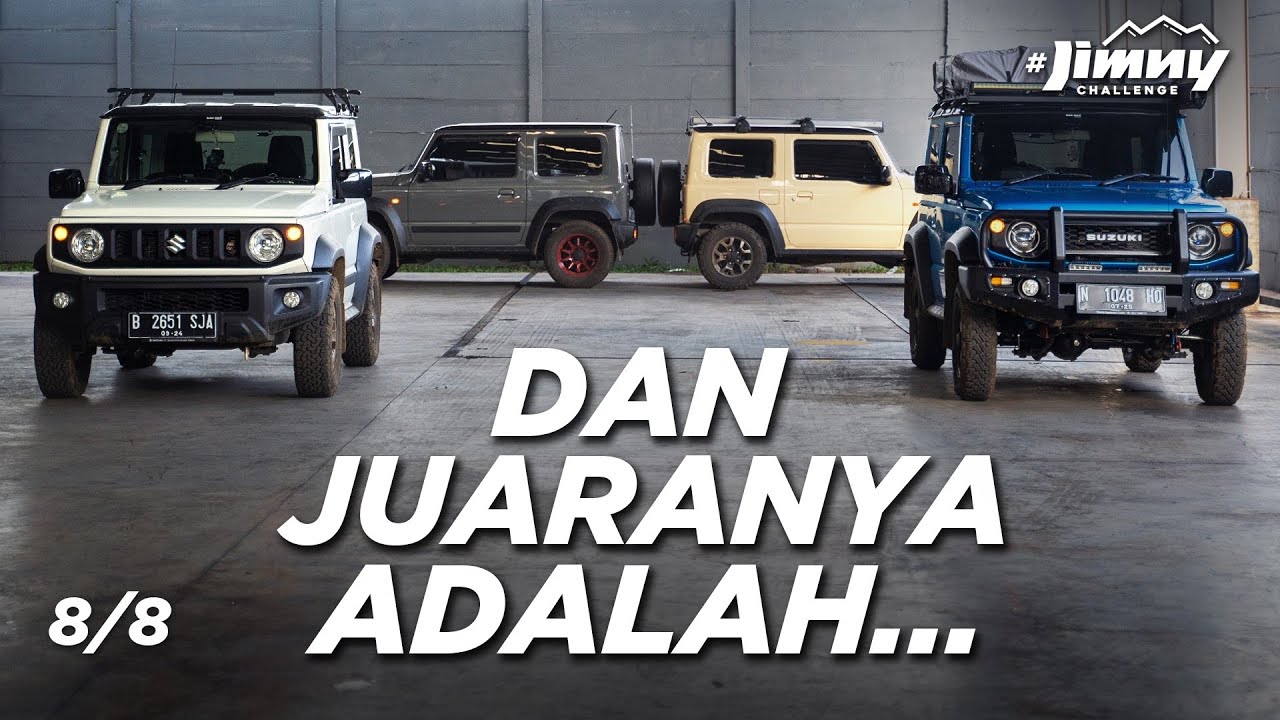 JIMNY CHALLENGE: Dan Pemenang 1 Miliar Adalah... (8/8)