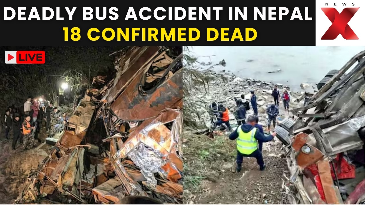 Nepal Bus Accident LIVE Updates: 18 Dead After Bus Falls Into Trishuli River | NewsX LIVE