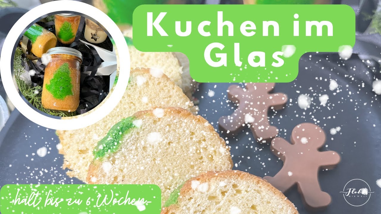 Zitronenkuchen im Glas 🎄