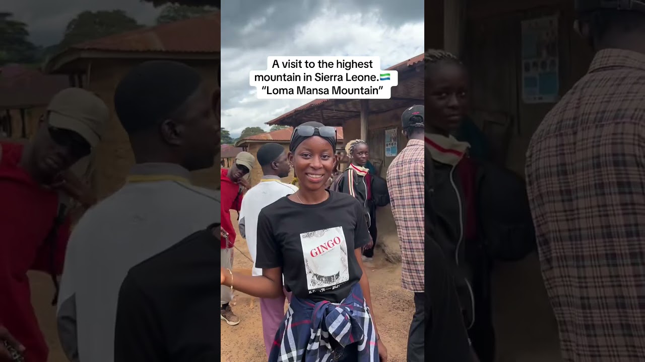 A visit to the highest mountain in Sierra Leone.⛰️🇸🇱💚