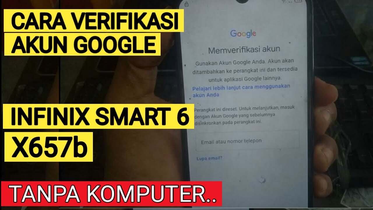 Cara Bypass Infinix Smart 6 X657b Lupa Akun Google Tanpa PC | Selalu berhasil Pakai Cara ini