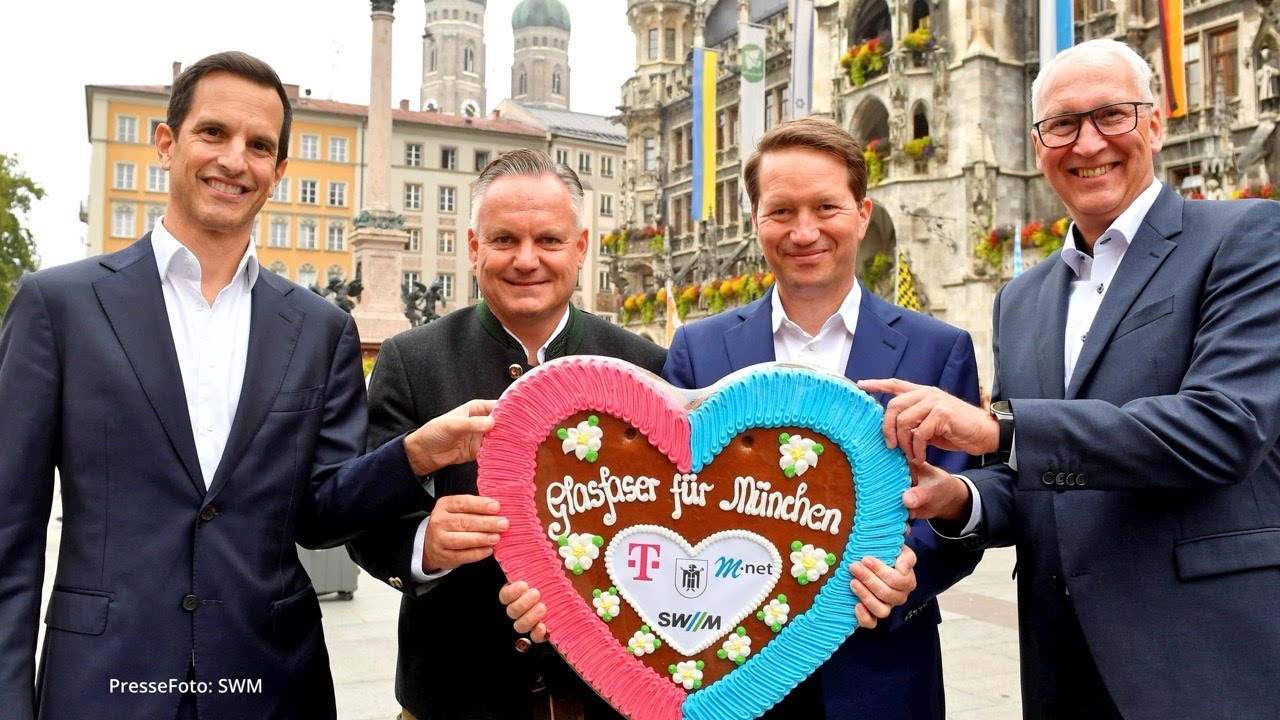 Fiber-City Munich: Modell für Germany? Telekom & M-net & Andere an Glasfaser-Doppeldose: PK