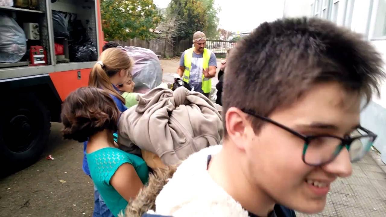 El IES Número 1 de Ribeira colabora con la ONG Pegasus Rescue Team con ayuda a refugiados de Calais