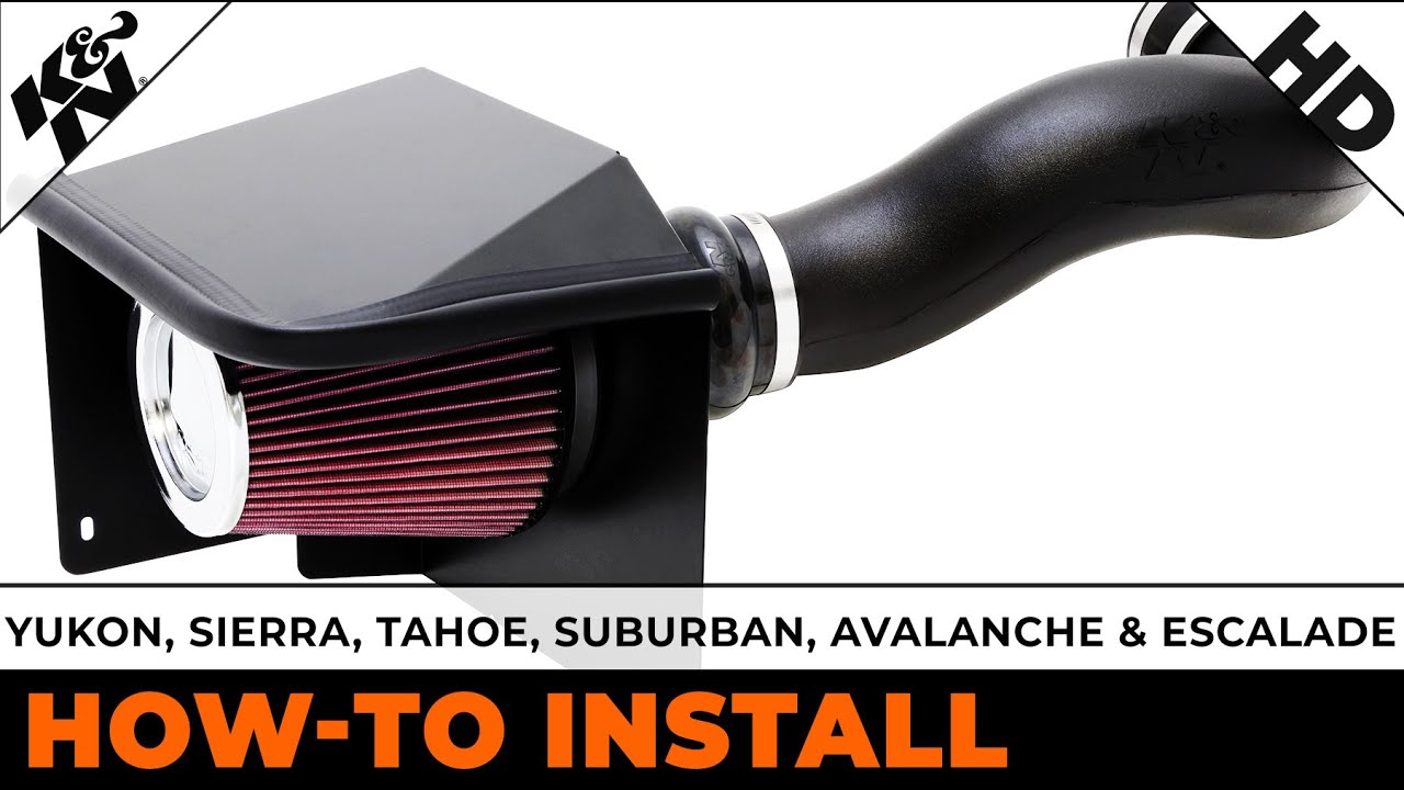Yukon, Sierra, Tahoe, Suburban, Avalanche & Escalade [#57-3058] Air Intake Installation