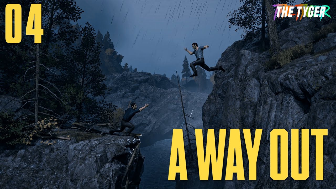 » Auf der Flucht « - Let's Play A Way Out #4 - [Deutsch German]