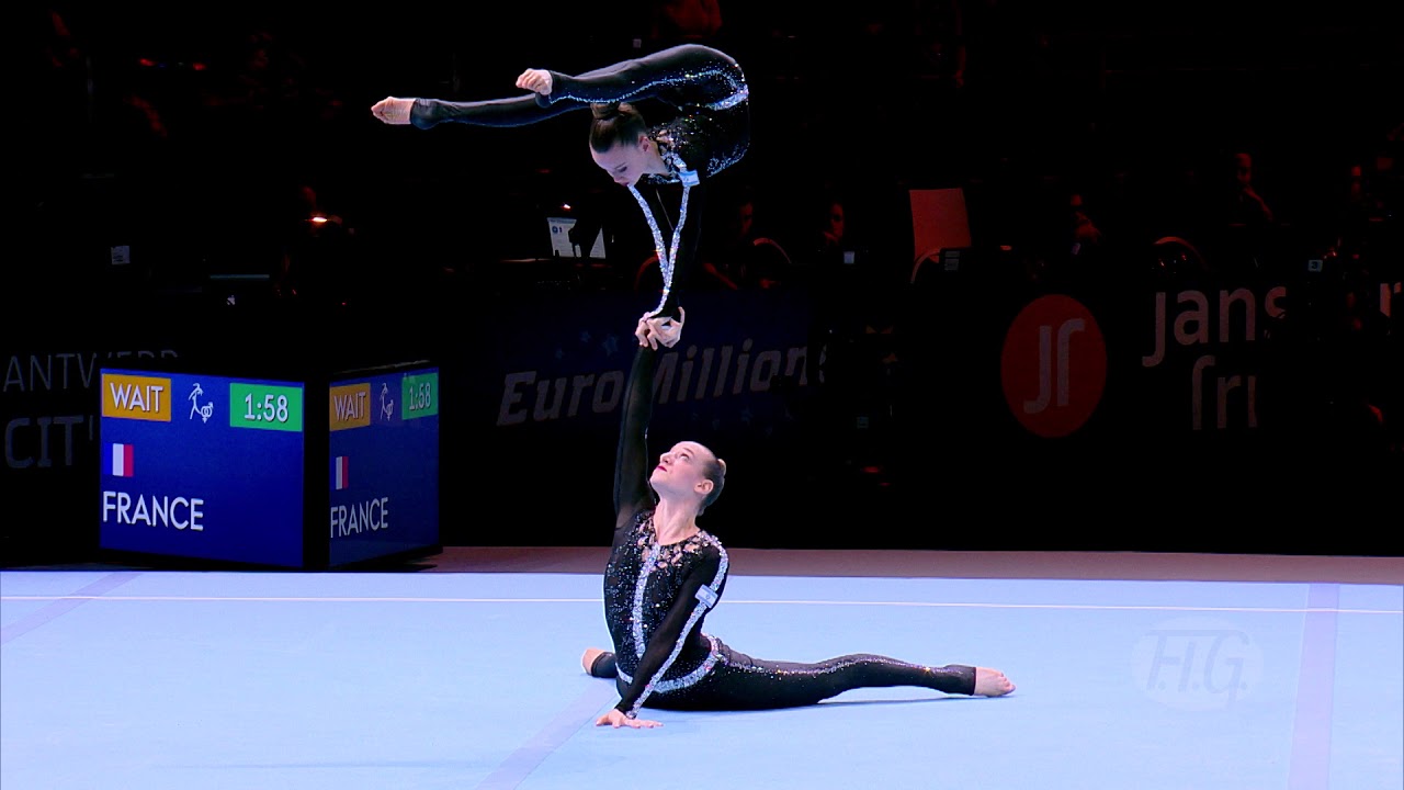 2018 Acrobatic Worlds &ndash; Israel, Women&rsquo;s Pair Qualifications