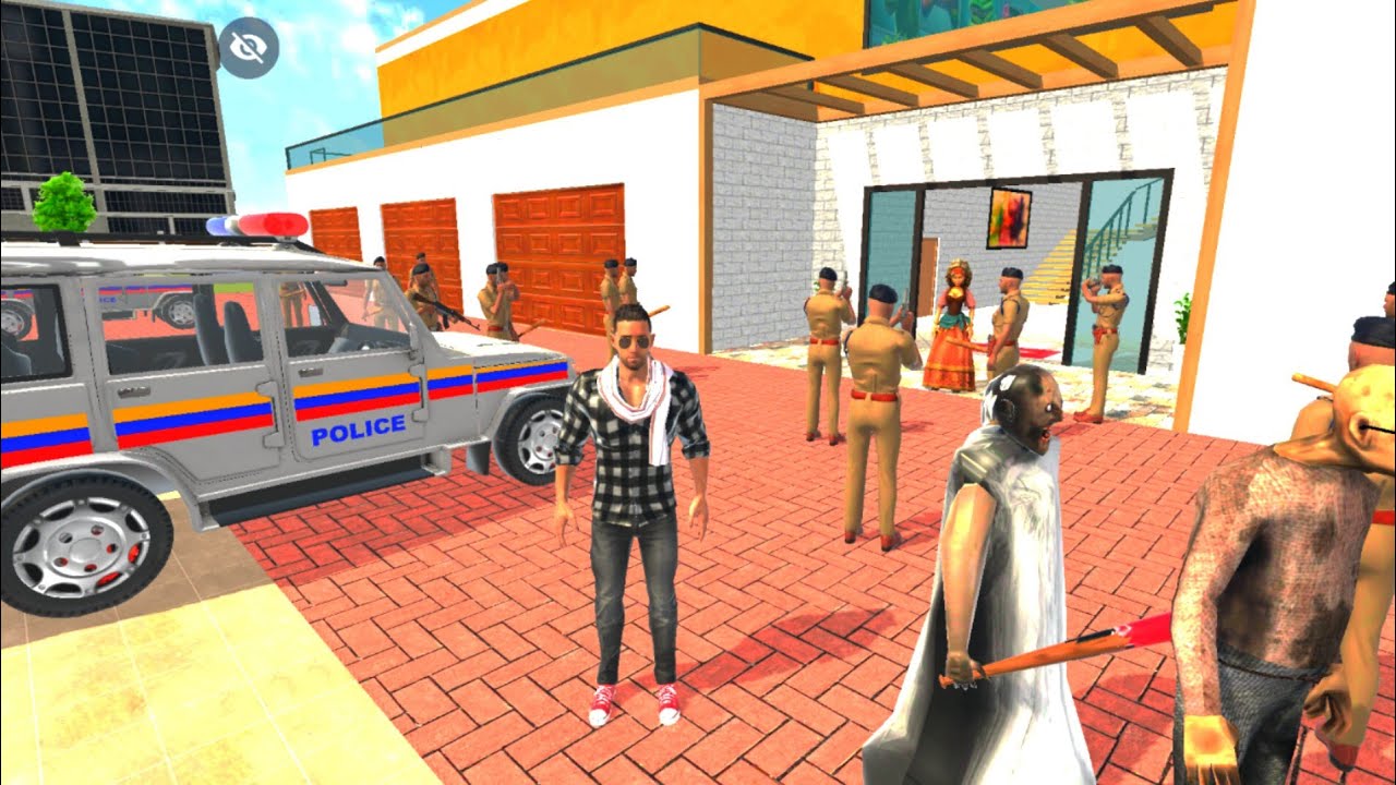 🤯Franklin ki Girlfriend Ko Police Walo Ne Pakad Liya 🫣💥 Indian Theft Aura Simulator🔥💥