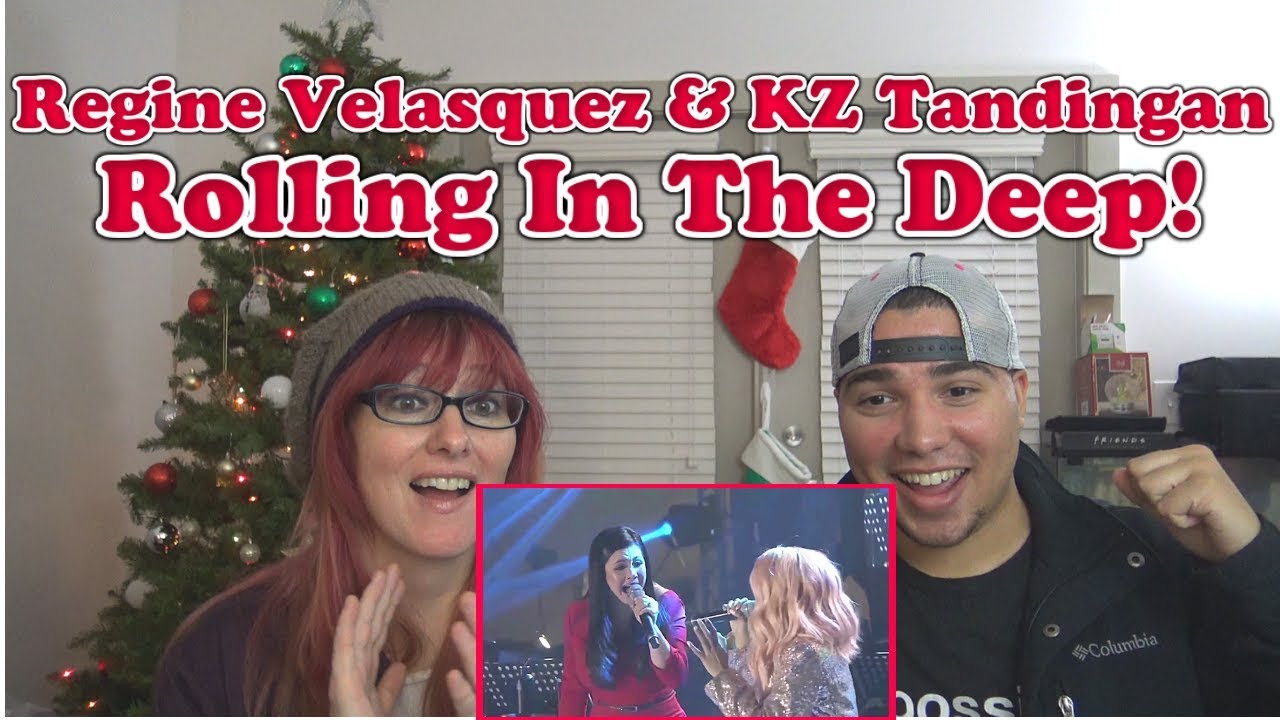 MOM & SON REACTION! [SUPERB] Regine Velasquez and KZ Tandingan - Rolling In The Deep