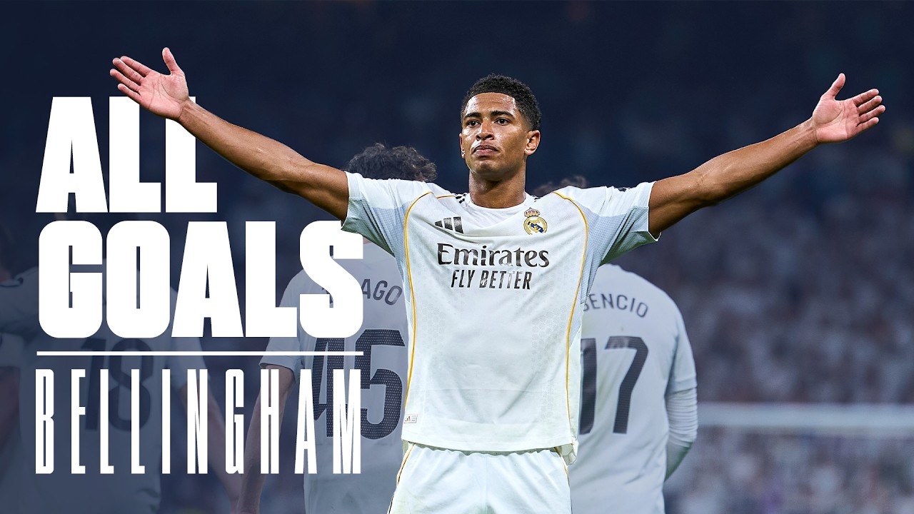 ALL of JUDE BELLINGHAM&rsquo;s 25/26 REAL MADRID GOALS