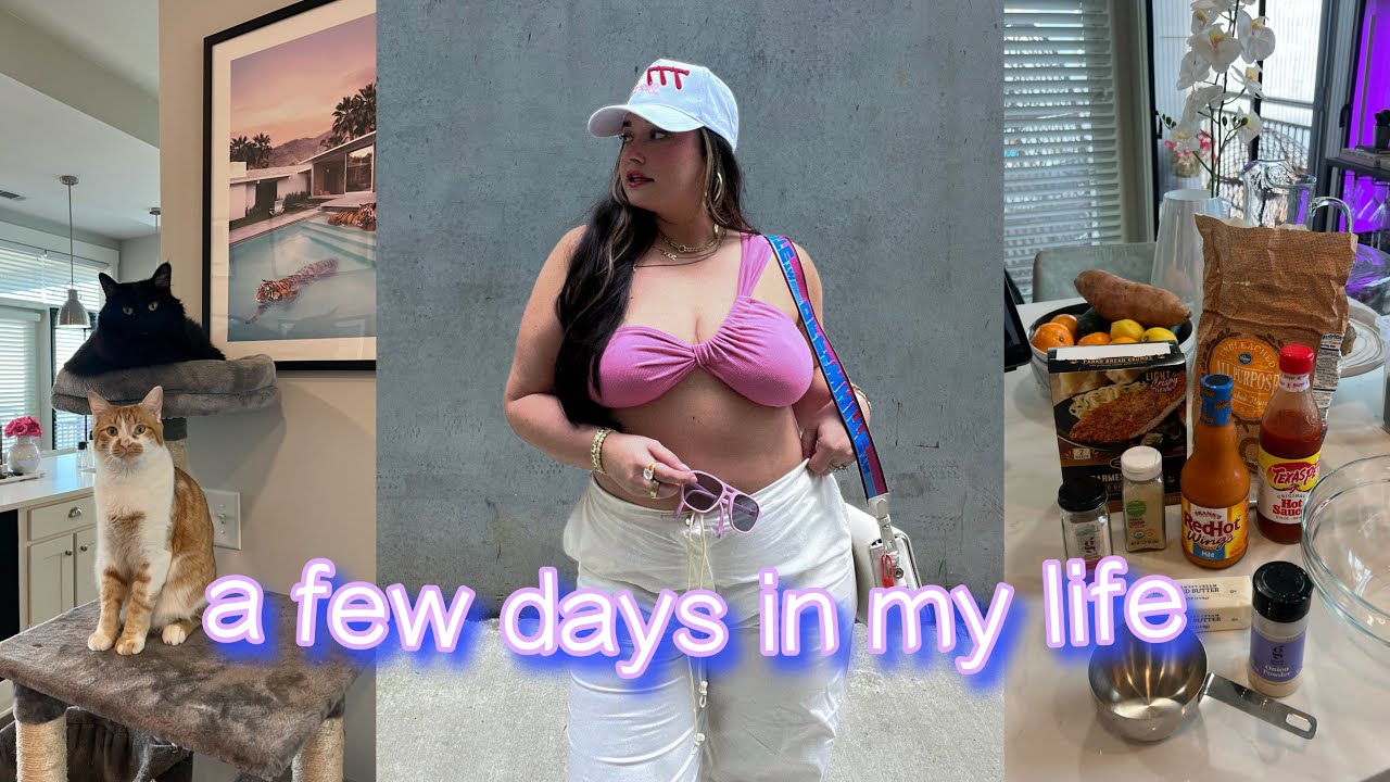 spend a few days with us! new furniture, urban outfitters haul, and lots of cooking