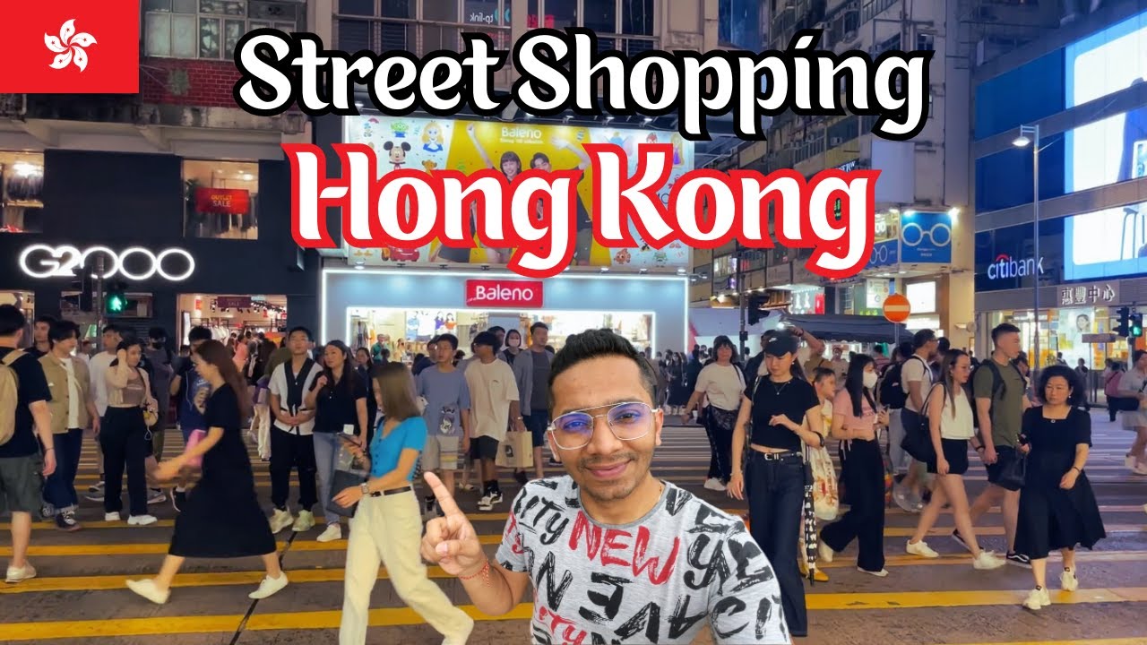 Shopping in Mong Kok Market Hong Kong | Hong Kong Street Shopping | Indian in Hongkong