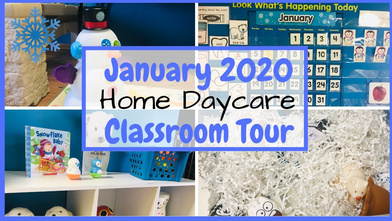 What are we doing this month in my home daycare? | Toddler Lesson Plans | Classroom Tour January