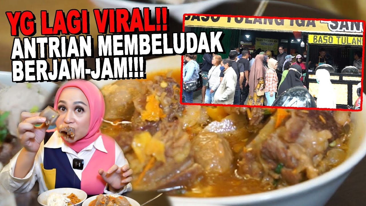 INI BAKSO ENAKNYA DI ATAS ENAK BANGET ‼️ 1 HARI HABIS 2 KINTAL IGA ‼️ 