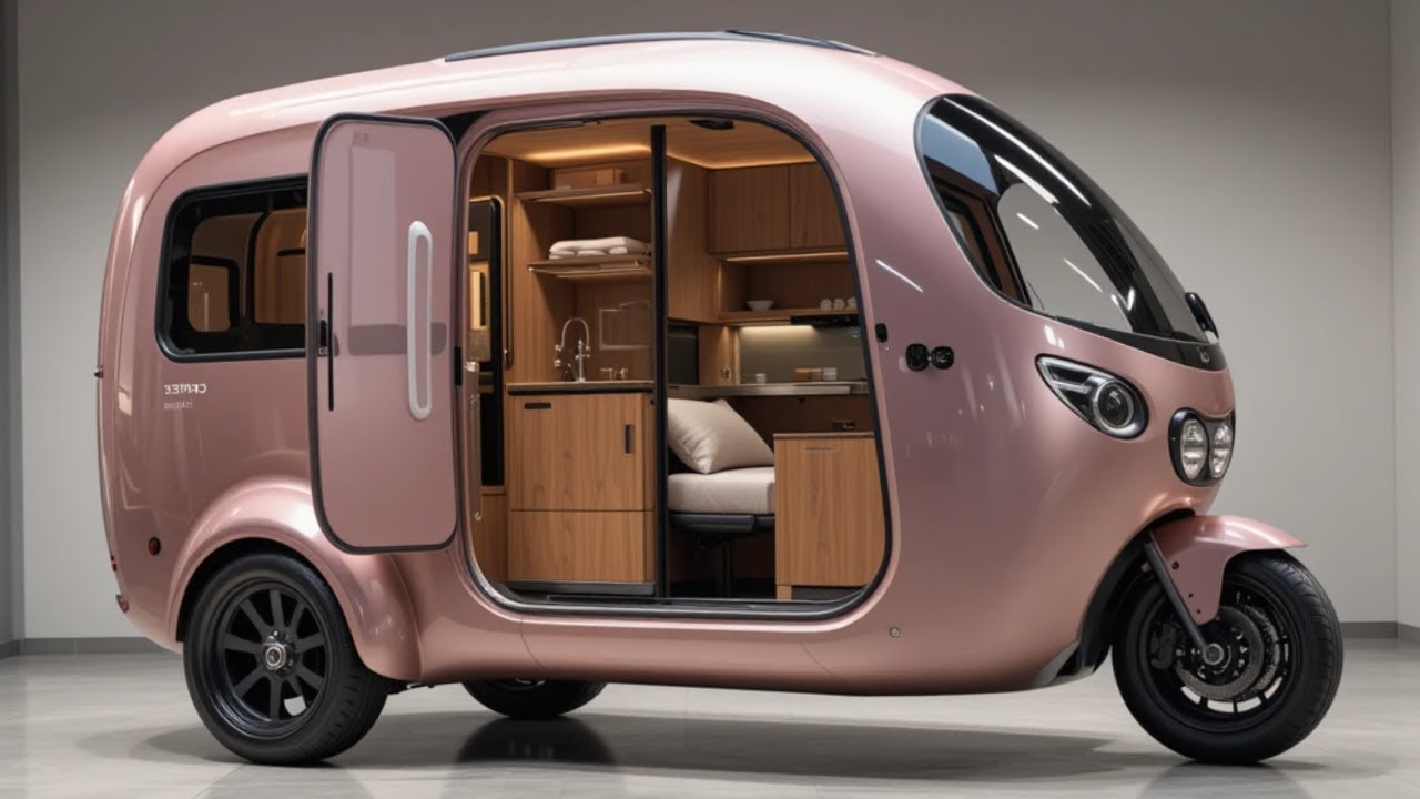 Forget Expensive RVs&mdash;This Camper Trike is the Ultimate Travel Hack!🔥😱