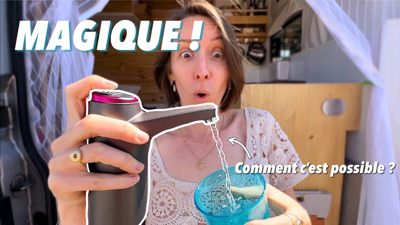 Un robinet AUTONOME avec pompe INTÉGRÉE ! Notre cuisine aménagée partie 2 (Étape 11)