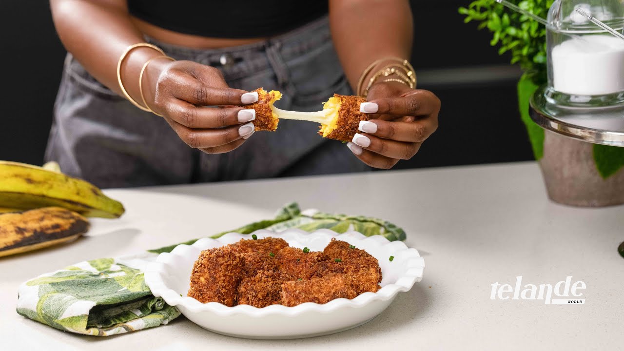 CHEESY FRIED PLANTAINS