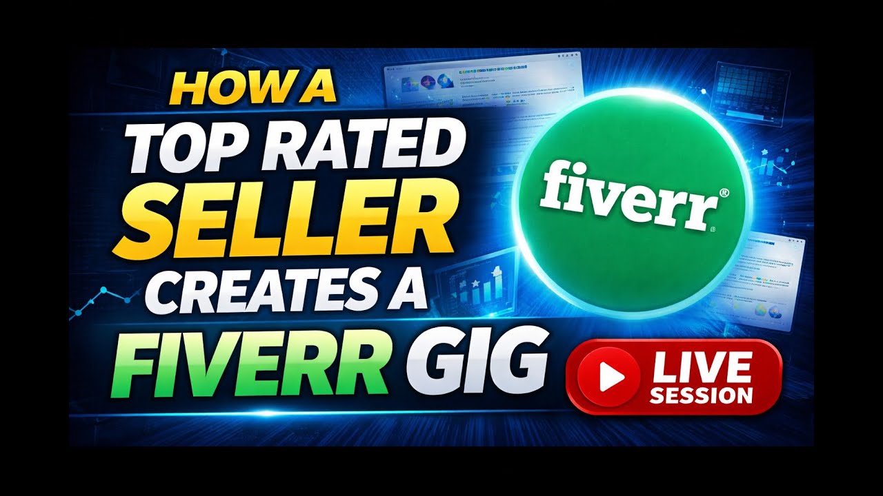 How a Top Rated Seller Creates a Fiverr Gig (Live Session)