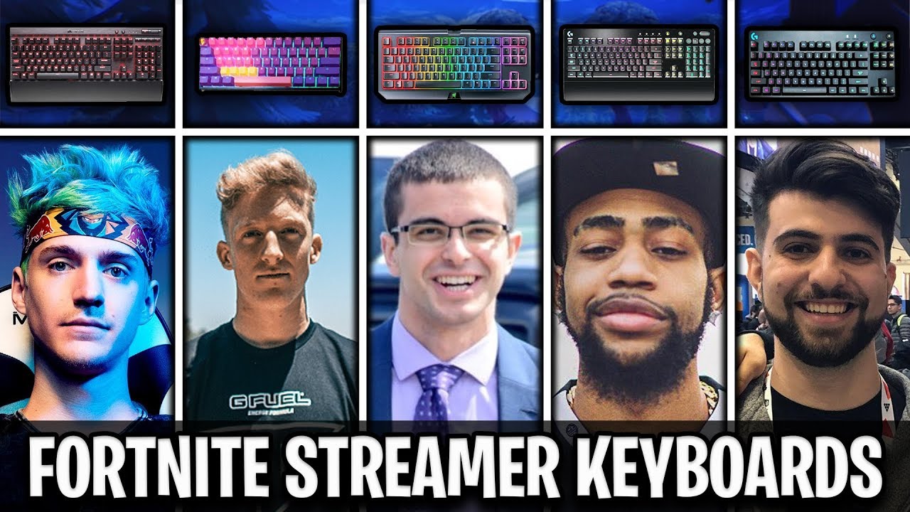 What Keyboard Fortnite Streamers Use (Tfue, Ninja, NickEh30, Daequan)