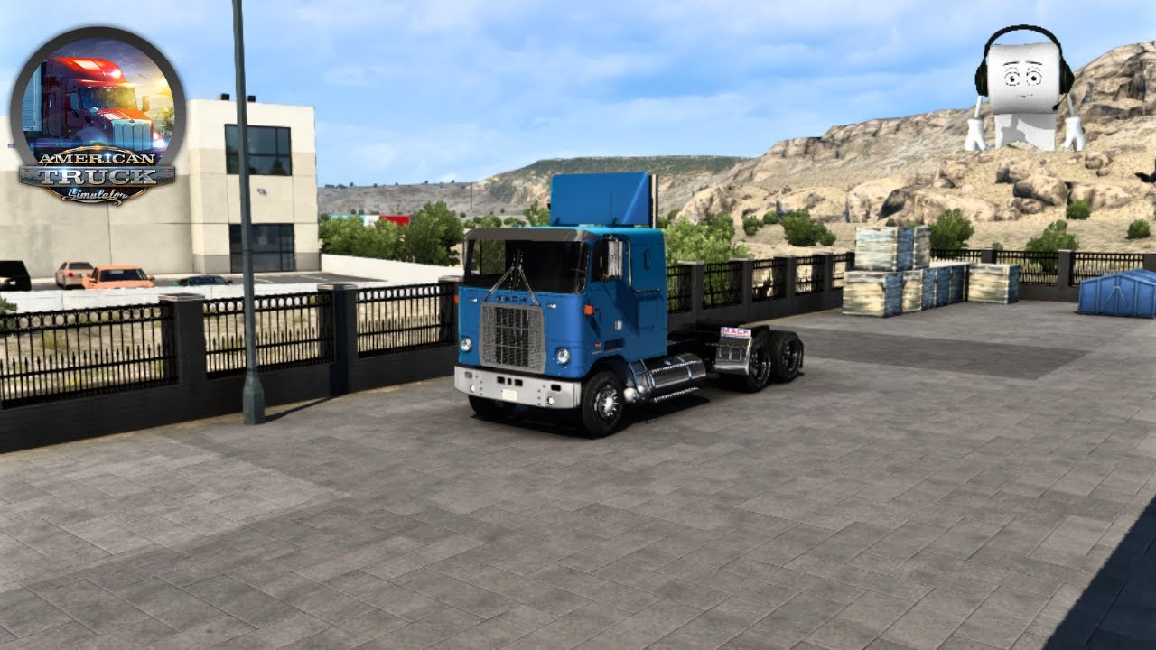 Livestream American Truck Simulator  :    Mack Superliner COE with super 10 Transmission