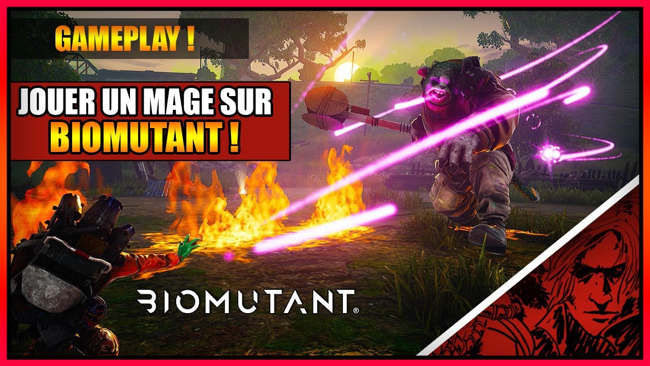 GAMEPLAY - JOUER UN MAGE SUR BIOMUTANT C'EST TROP FUN - FR