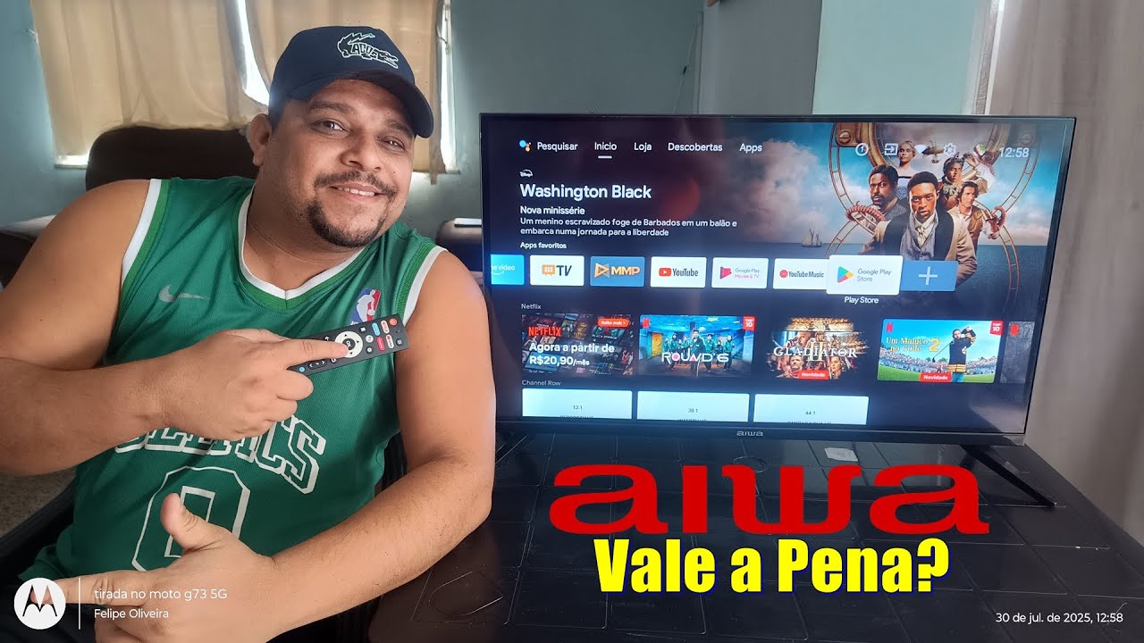 Review Smart TV AIWA - Android TV com custo Beneficio Baixo