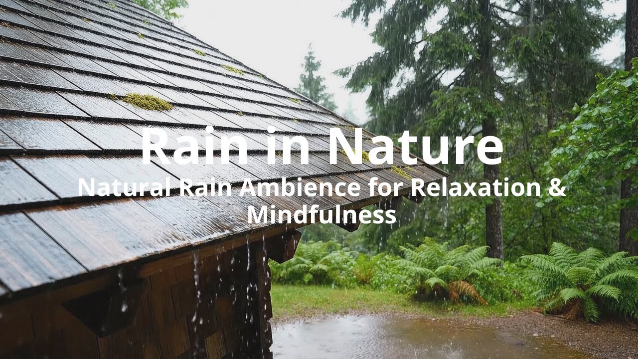 🌧️Rain In Nature : Natural Rain Ambience for Relaxation & Mindfulness