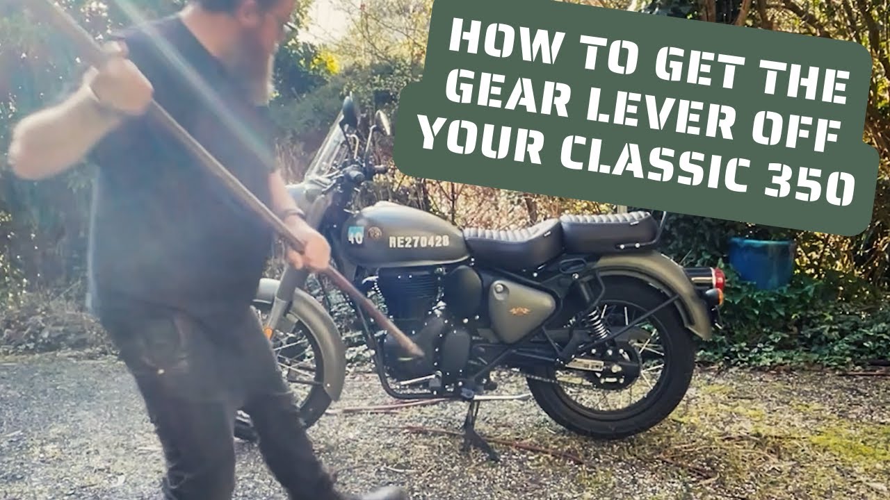How to adjust the Gear Lever on your NEW Royal Enfield Classic 350