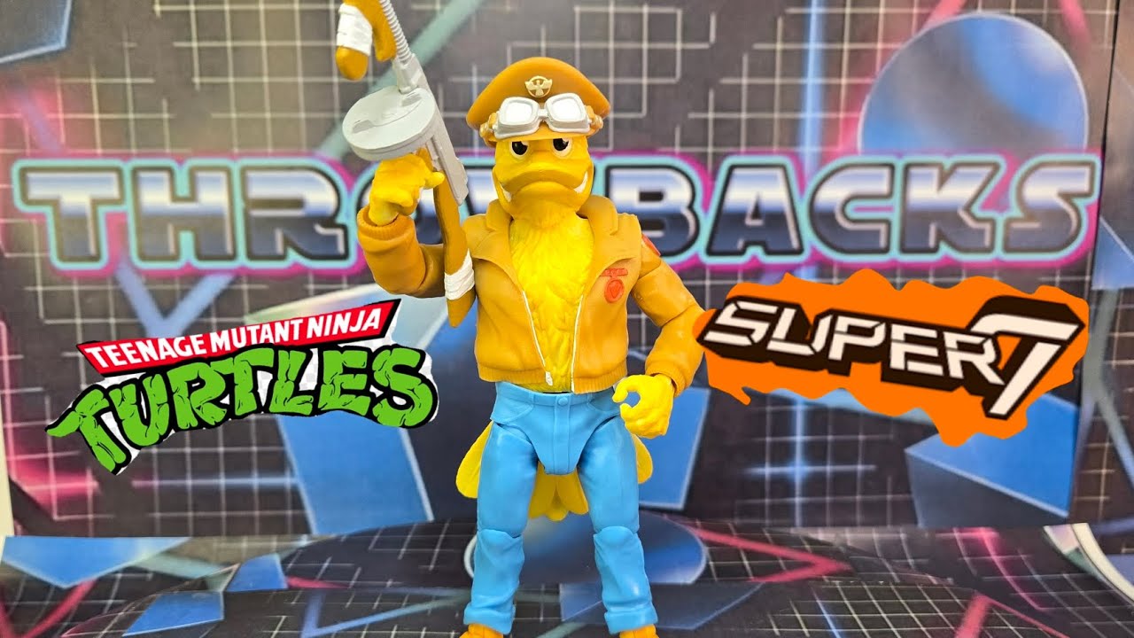 Распаковка TMNT Эйс Дак Супер 7 Ультимейтов