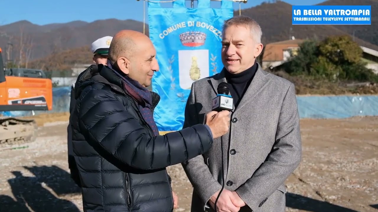 LA POSA DELLA PRIMA PIETRA ALL'ASILO NIDO DI BOVEZZO