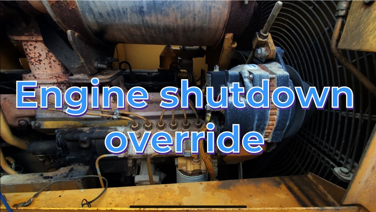 How to stop an engine that won’t shutdown