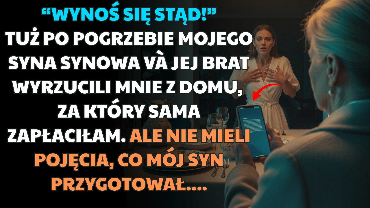 Wyrzucona przez synową, odkryłam plan syna, który zmienił wszystko