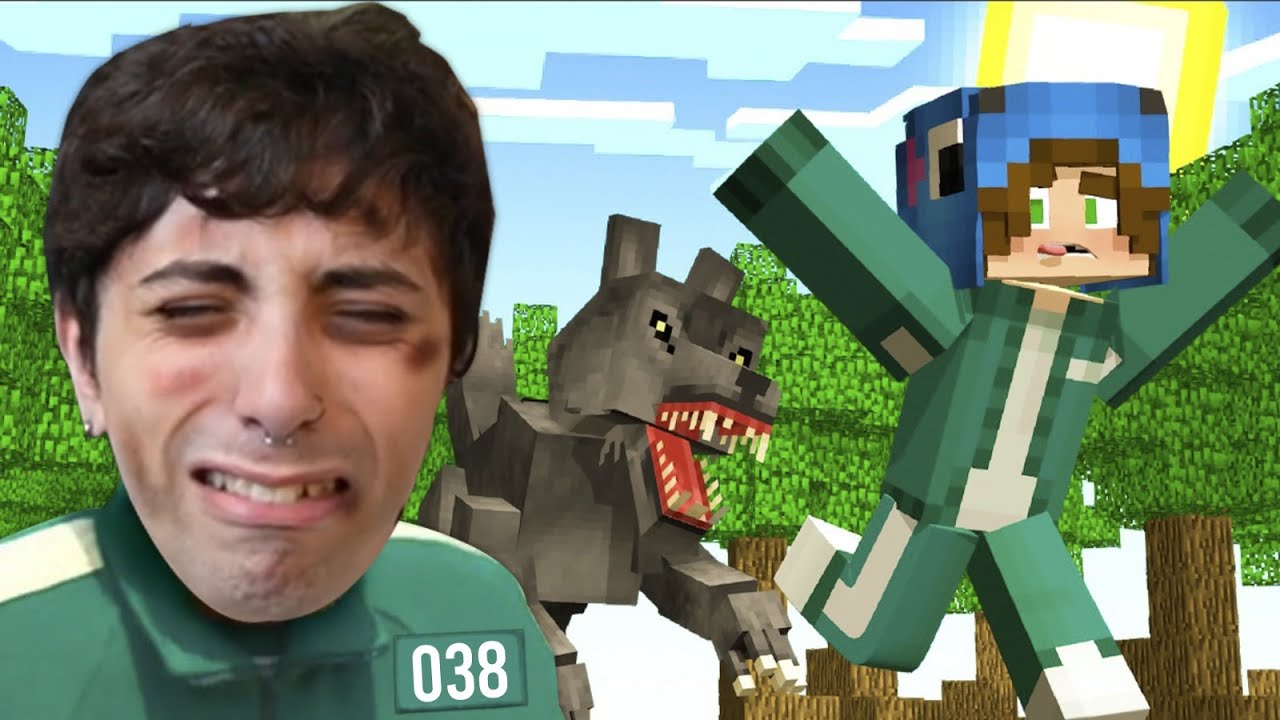 ENANO SOBREVIVIENDO 😎 | SQUID CRAFT 2 DÍA #1
