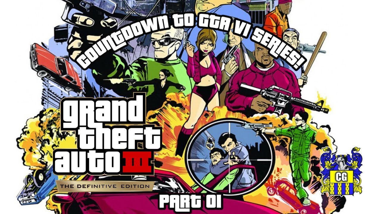 Grand Theft Auto III Full Game Part 01 (Countdown to GTA VI Series)