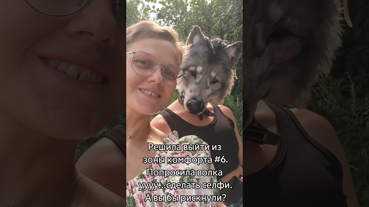 #life #people #getoutofcomfortzone #photoshoot #selfie #wolf #aesthetics #селфи #волк #фотосессия