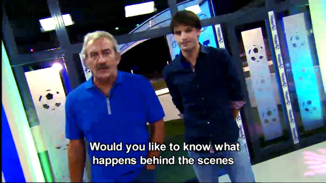 Would you like to know how a footballer thinks?