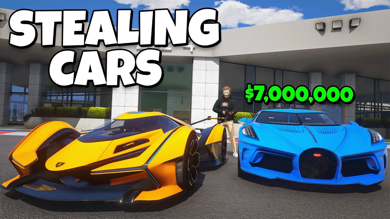 Stealing RARE Supercars in GTA 5 RP..