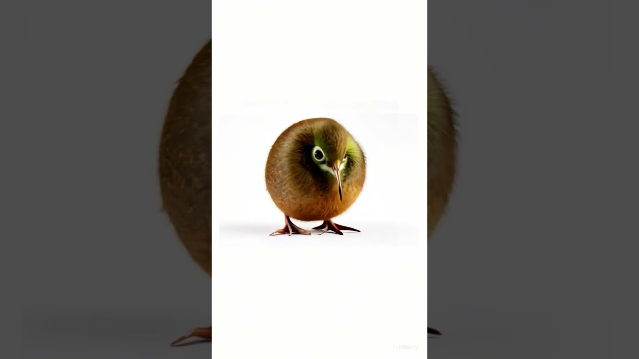 Kiwi turn kiwi bird