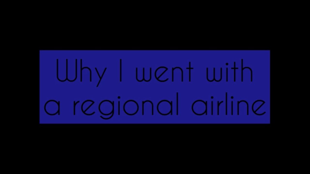 Did I choose Envoy Airlines or did Envoy Airlines choose me?