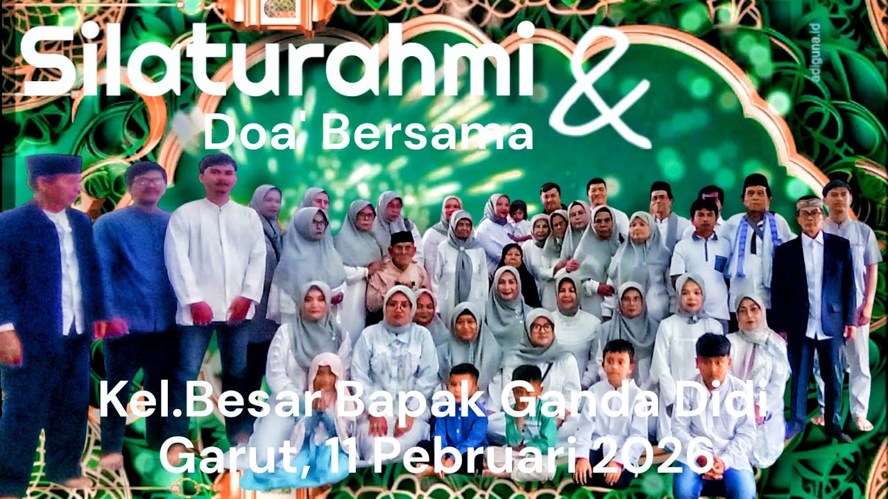 SILATURAHMI dan DO'A BERSAMA (Sedekah dan Ziarah Kubur ) Kel.Besar Bapak Ganda Didi.