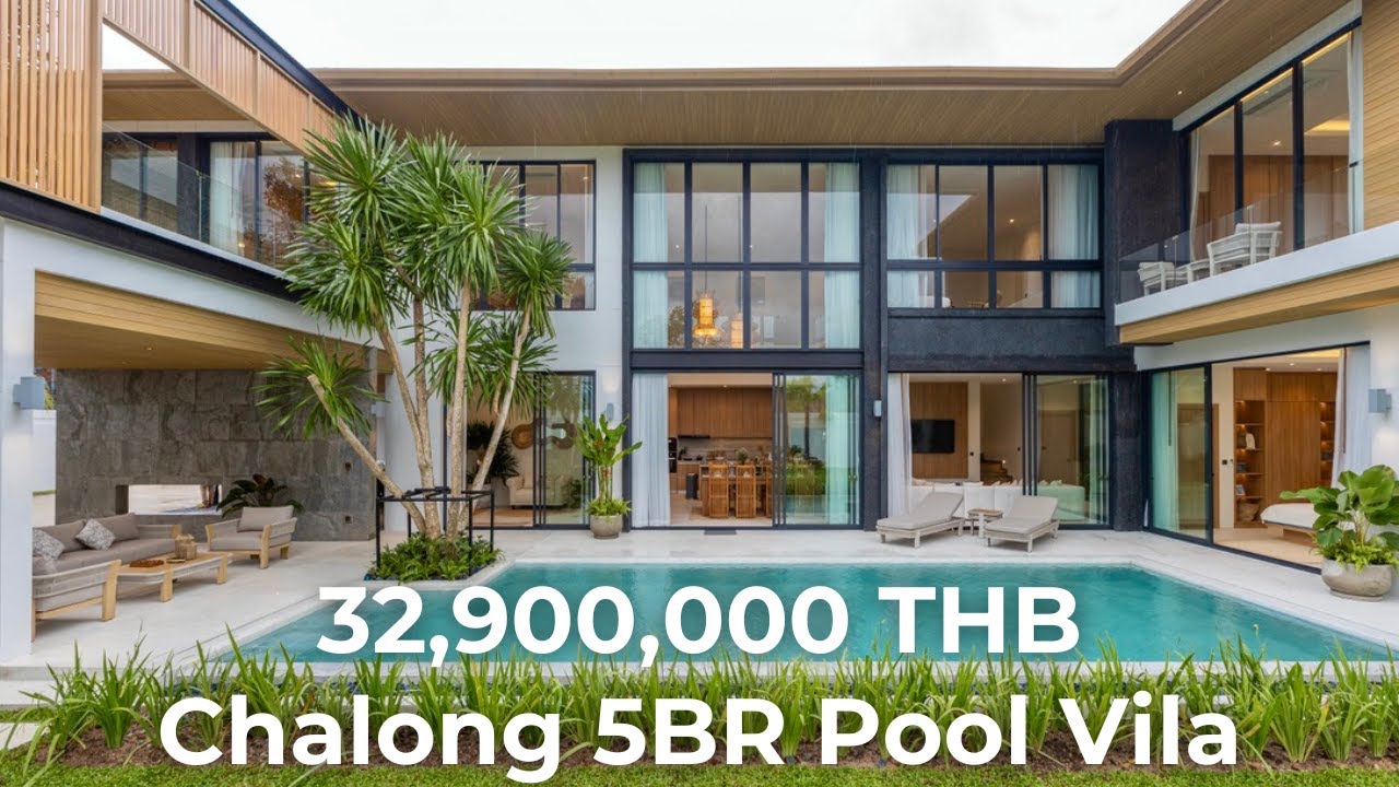 Inside a 32.9M Baht ($1M) Phuket Pool Villa