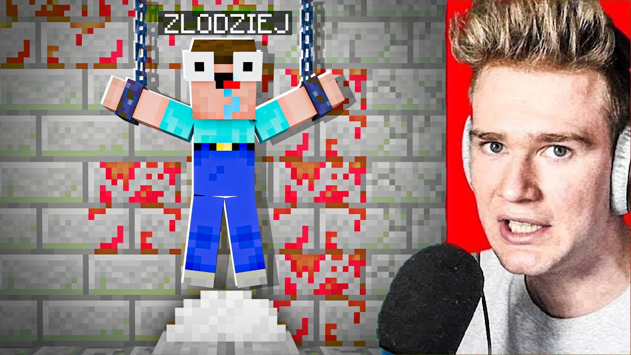 ZŁODZIEJ CHCIAŁ MNIE OKRAŚĆ, WIĘC ZEMŚCIŁEM SIE... | Minecraft Extreme