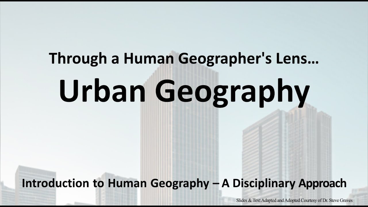 Understanding Urban Geography: Analyzing Locations Through Human Perspective