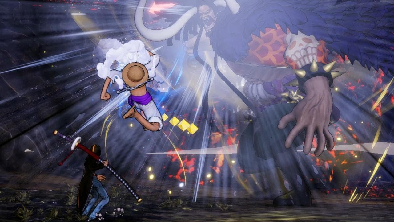 LUFFY (GEAR 1-5) VS KAIDO 🌞🐲 TRUE NIGHTMARE DIFFICULTY / ONE PIECE PIRATE WARRIORS 4