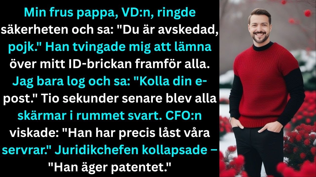 Jag nickade, sa 