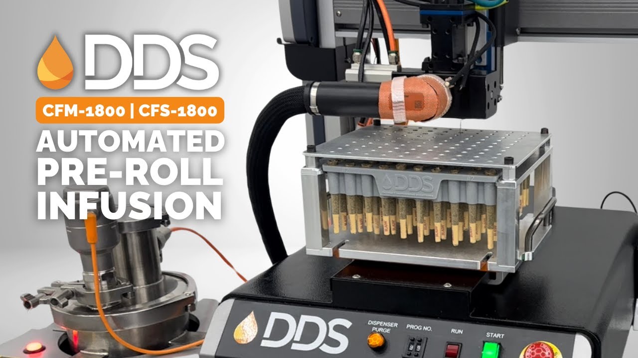 Automated Pre-Roll Infusion: CFM-1800 Vape Cartridge Filling Machine | Detroit Dispensing Solutions