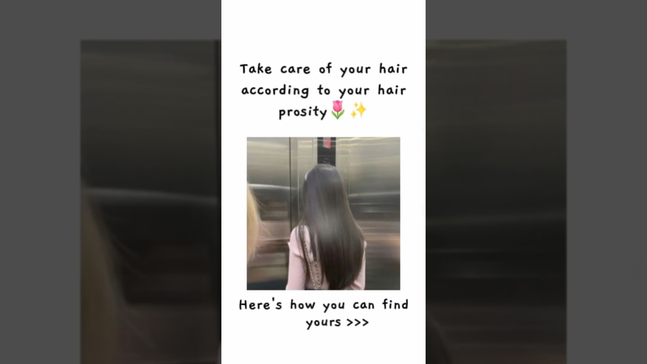 Hair prosity test🌷✨️ | Blissful insights #shorts #haircare #hairstyles #hairgrowth #hairtutorial