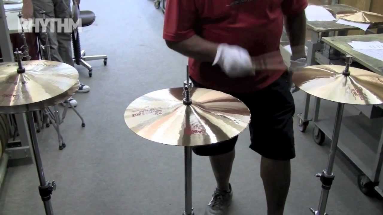 Rhythm Magazine Paiste factory tour - Part Four