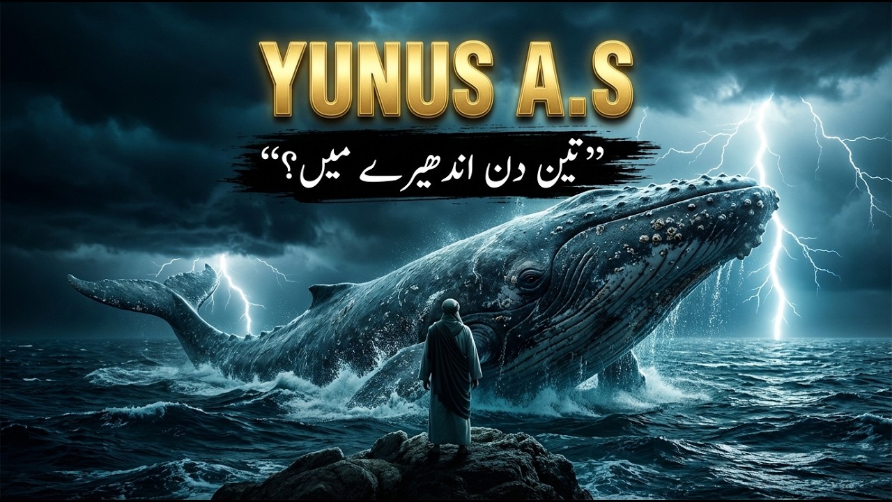 Yunus A.S Ka Imaan Aur Allah Ka Mojza | Machli Ke Pait Mein 3 Din! | Perfect Vibe Stories