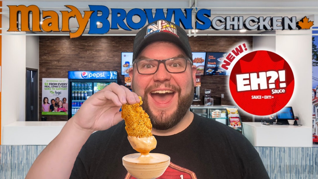 Новый обзор соуса EH от Mary Brown's!