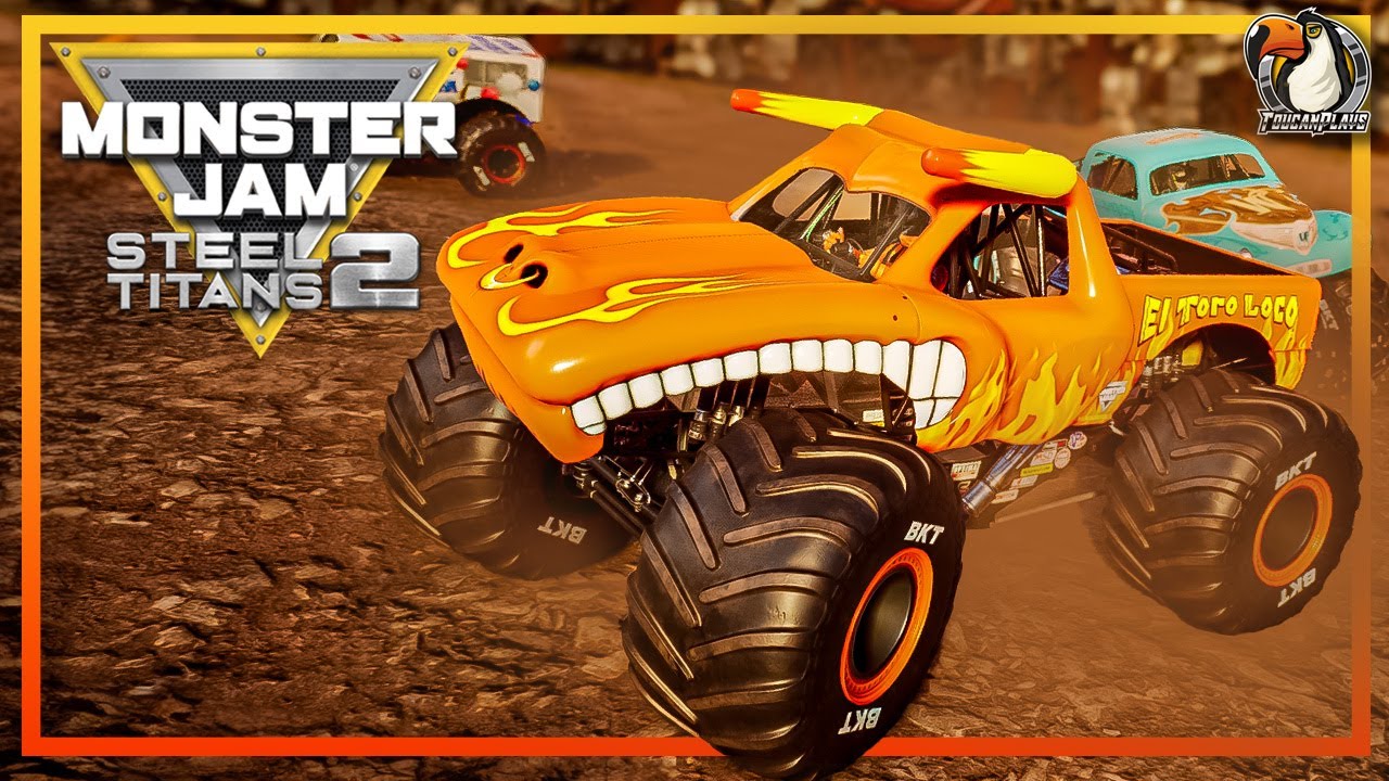 🚗💨 El Toro Loco's Unforgettable Adventure in Monster Jam Steel Titans 2!